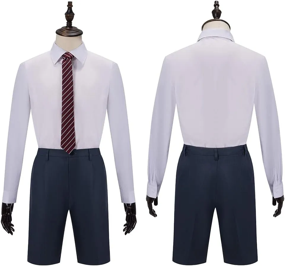 Cos-Animefly Matilda Cosplay Costume Adult Boy Girl Musical School Uniform Coat JK Skirt Tie Shirt Halloween Party
