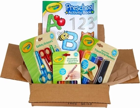 Crayola Young Kids Art Supplies Bundle, Art Set for Girls and Boys, Gifts For Toddlers, 36 Months [Amazon Exclusive]