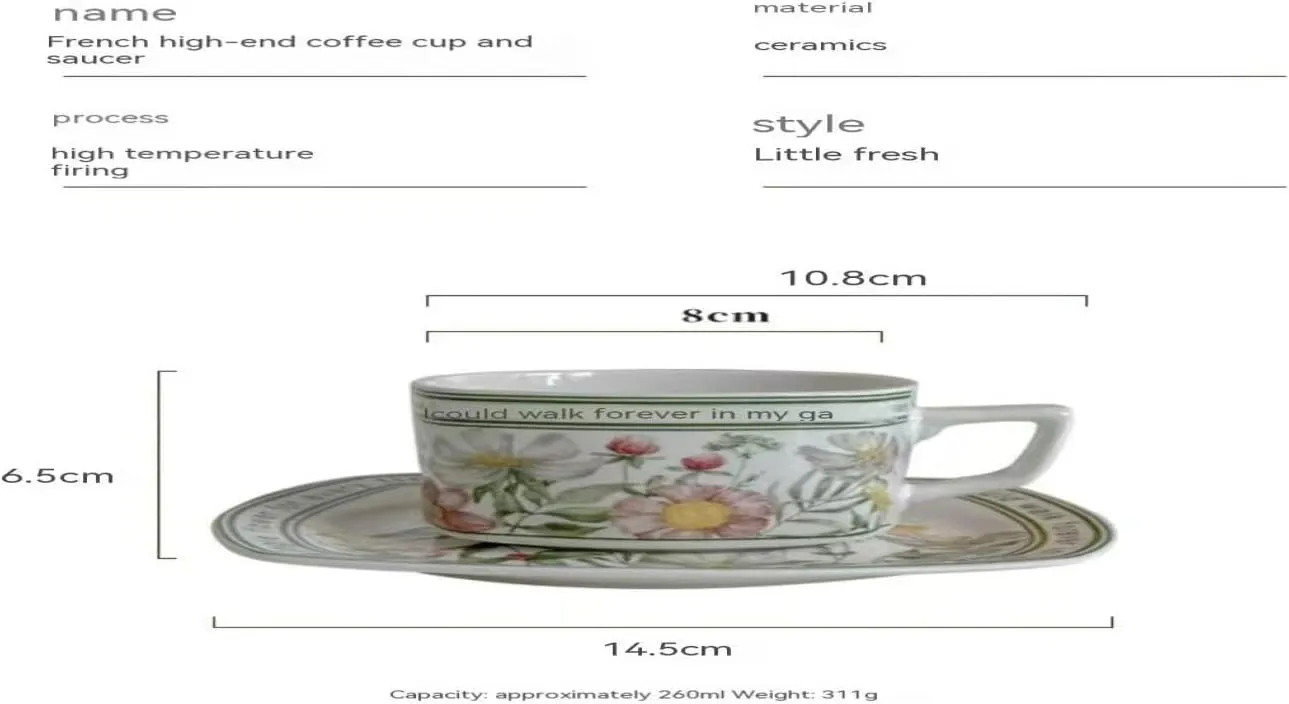 Creative Afternoon Tea, Coffee, Cups and Saucers, Gift Box Sets, New Year's Anniversary Activities, Practical and high-Value Souvenirs Wholesale