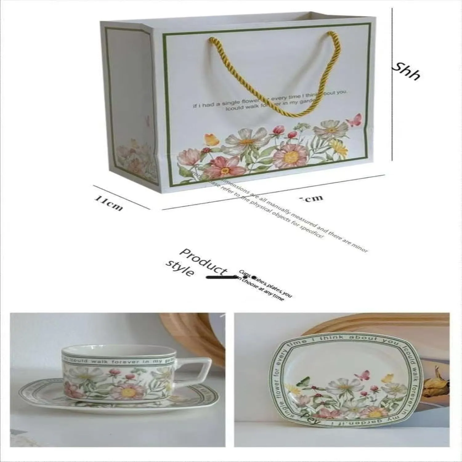 Creative Afternoon Tea, Coffee, Cups and Saucers, Gift Box Sets, New Year's Anniversary Activities, Practical and high-Value Souvenirs Wholesale
