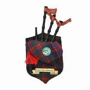 Davidson Clan Musical Fridge Magnet