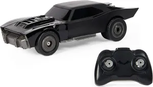 DC Comics Batman, The Batmobile Remote Control Car with Official Movie Styling, Kids Toys for Boys and Girls Ages 4 and Up