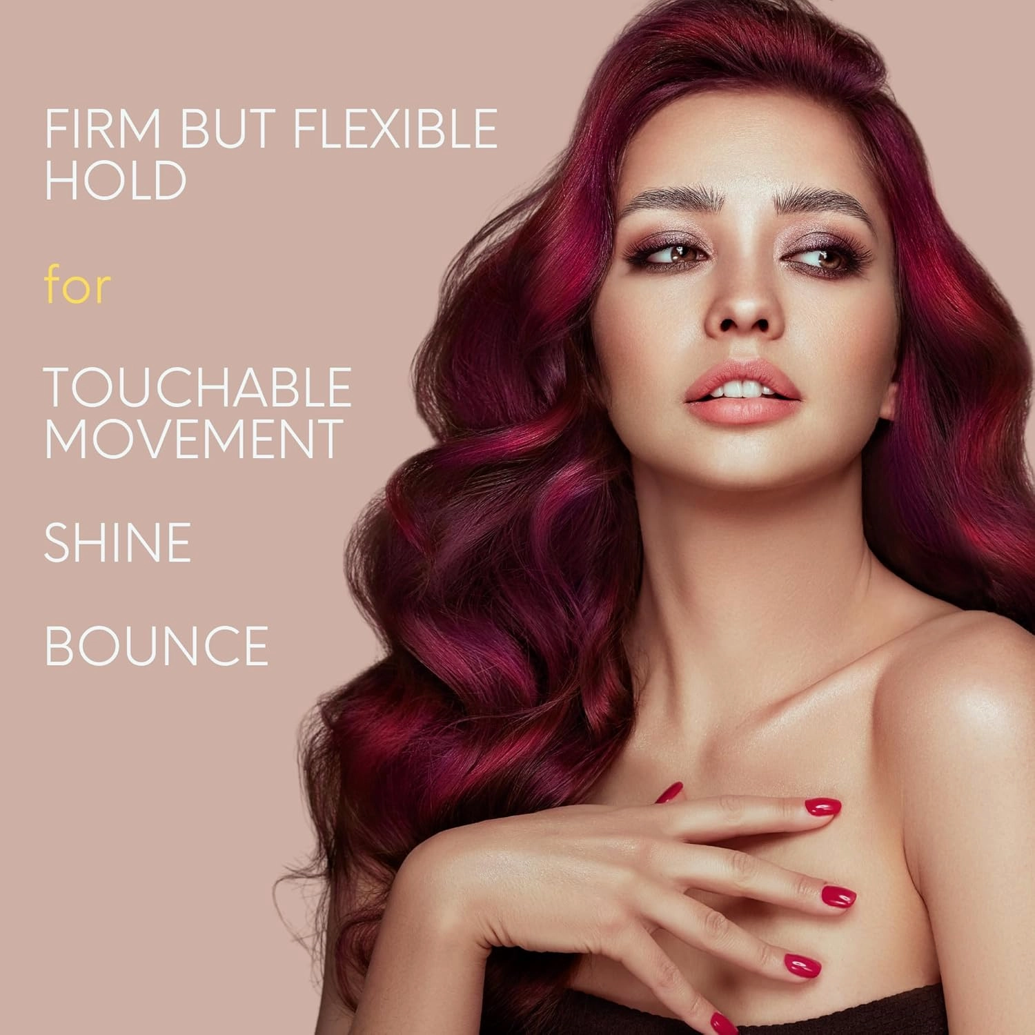 DermOrganic Flex Hold Sculpting Spray with Organic Pomegranate Anti Fade Extract for Body, Bounce and Style-8oz