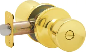 Dexter by Schlage J40VBYR605 Byron Privacy Knob, Bright Brass