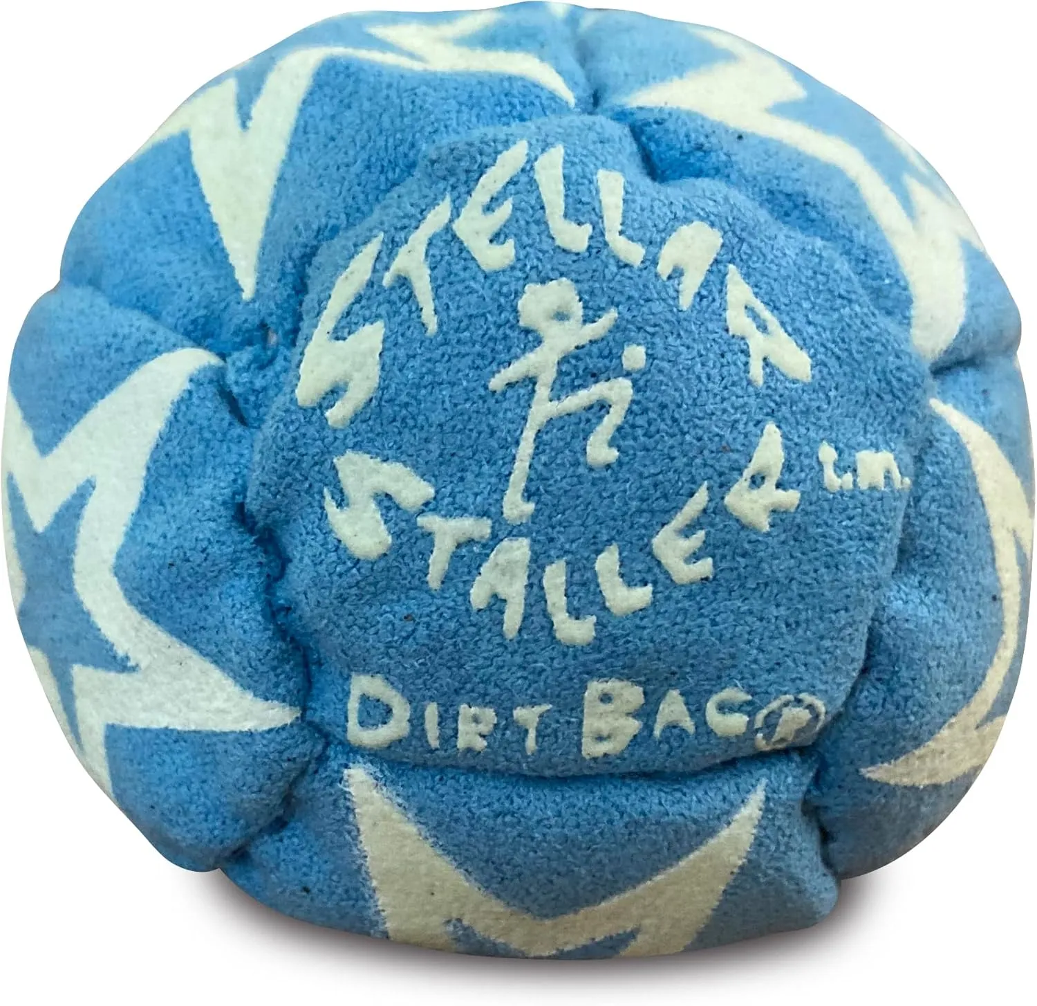 DIRTBAG All Star Footbag Hacky Sack 3 Pack with Pouch, 100% Handmade, Premium Quality, Bright Vivid Colors, Signature Carry Bag