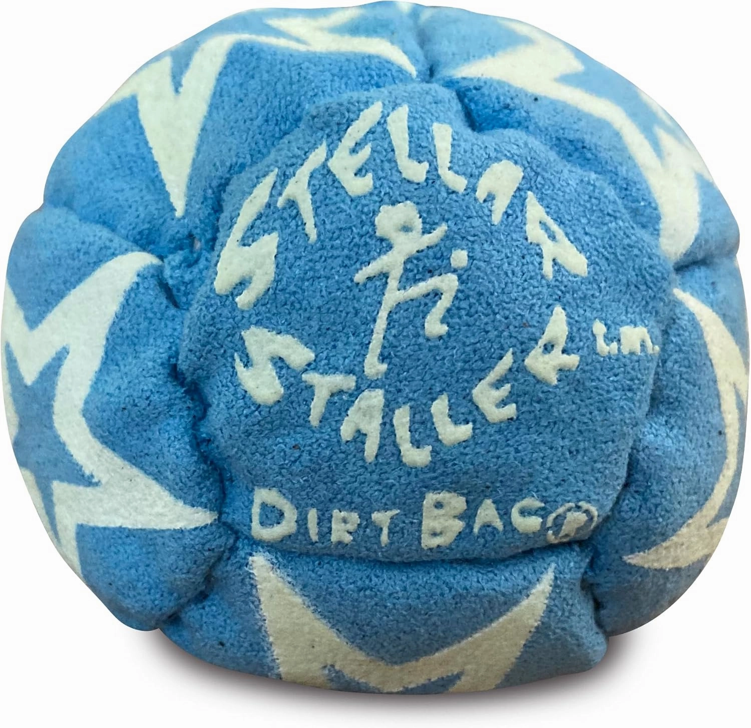 DIRTBAG All Star Footbag Hacky Sack 3 Pack with Pouch, 100% Handmade, Premium Quality, Bright Vivid Colors, Signature Carry Bag