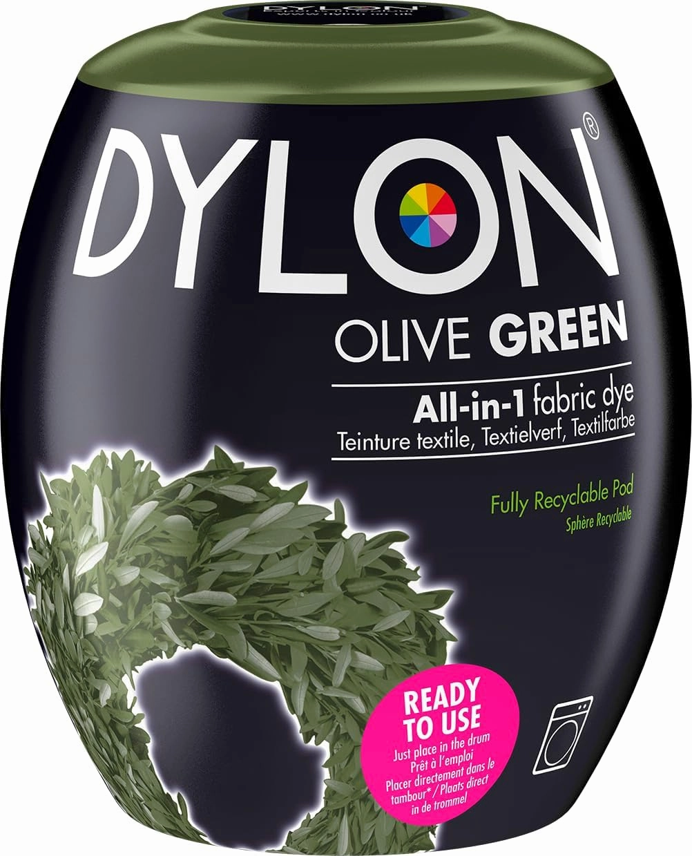 Dylon Machine Dye Pod, 350g, Olive Green