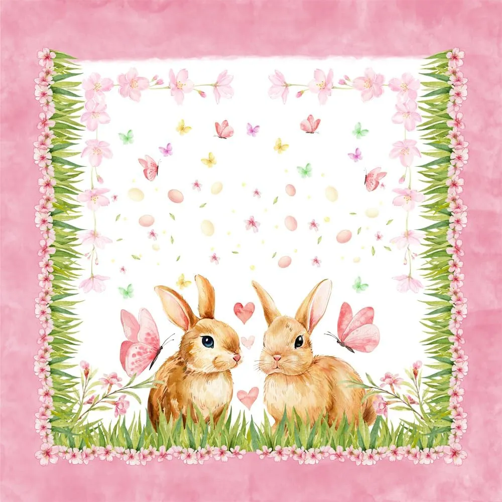 Easter Centerpiece, Easter Kitchen Centerpiece, Modern Centerpiece for Easter in Digital Print, 100% Made in Italy