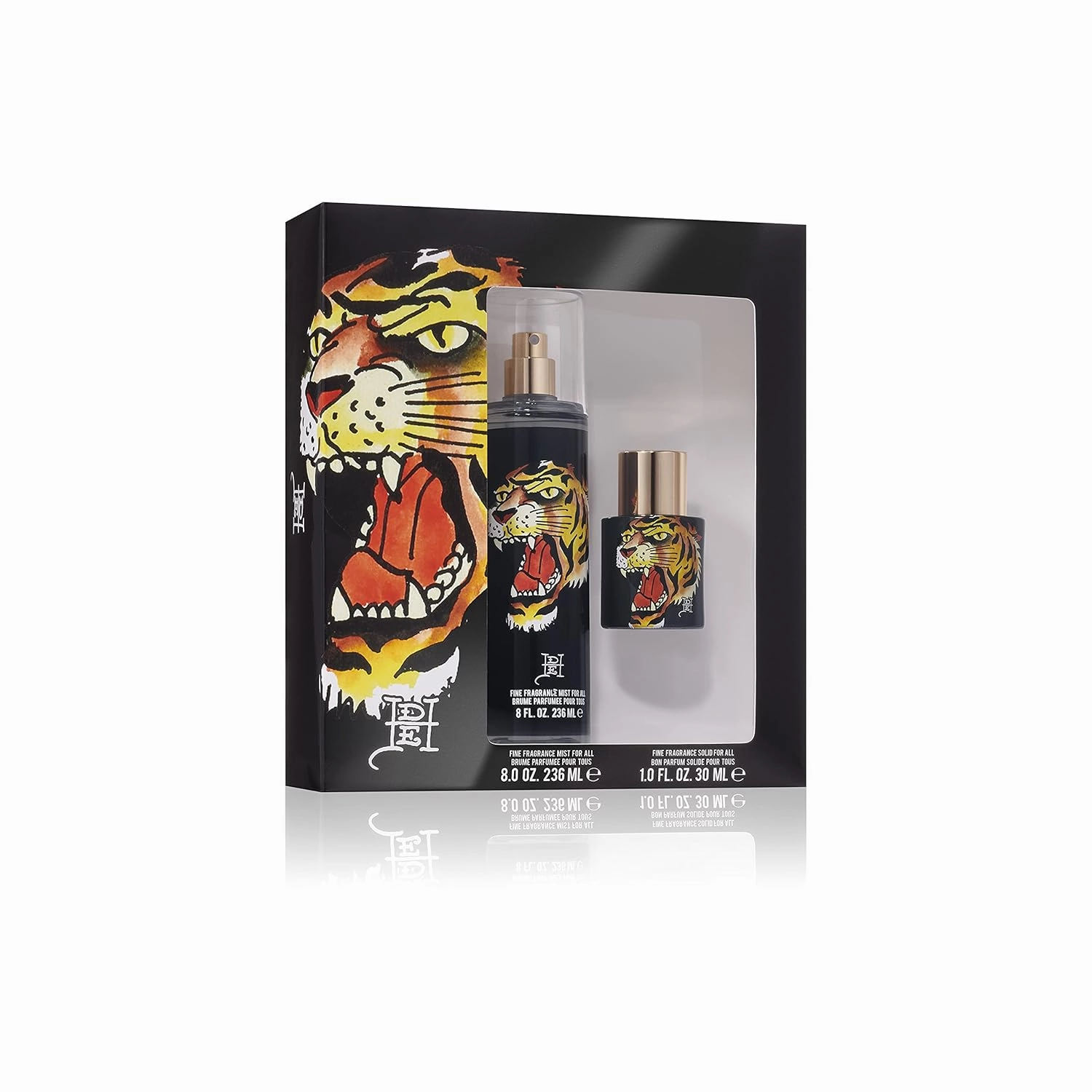 Ed Hardy Men & Women's Fragrance Set by Ed Hardy, Eau De Parfum, Tiger Ink, 2 Piece Set