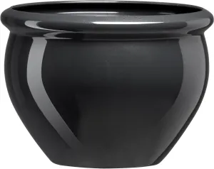EMSA 501869 Siena NOBILE Round Planter, ø 26 x 19 cm, Anthracite