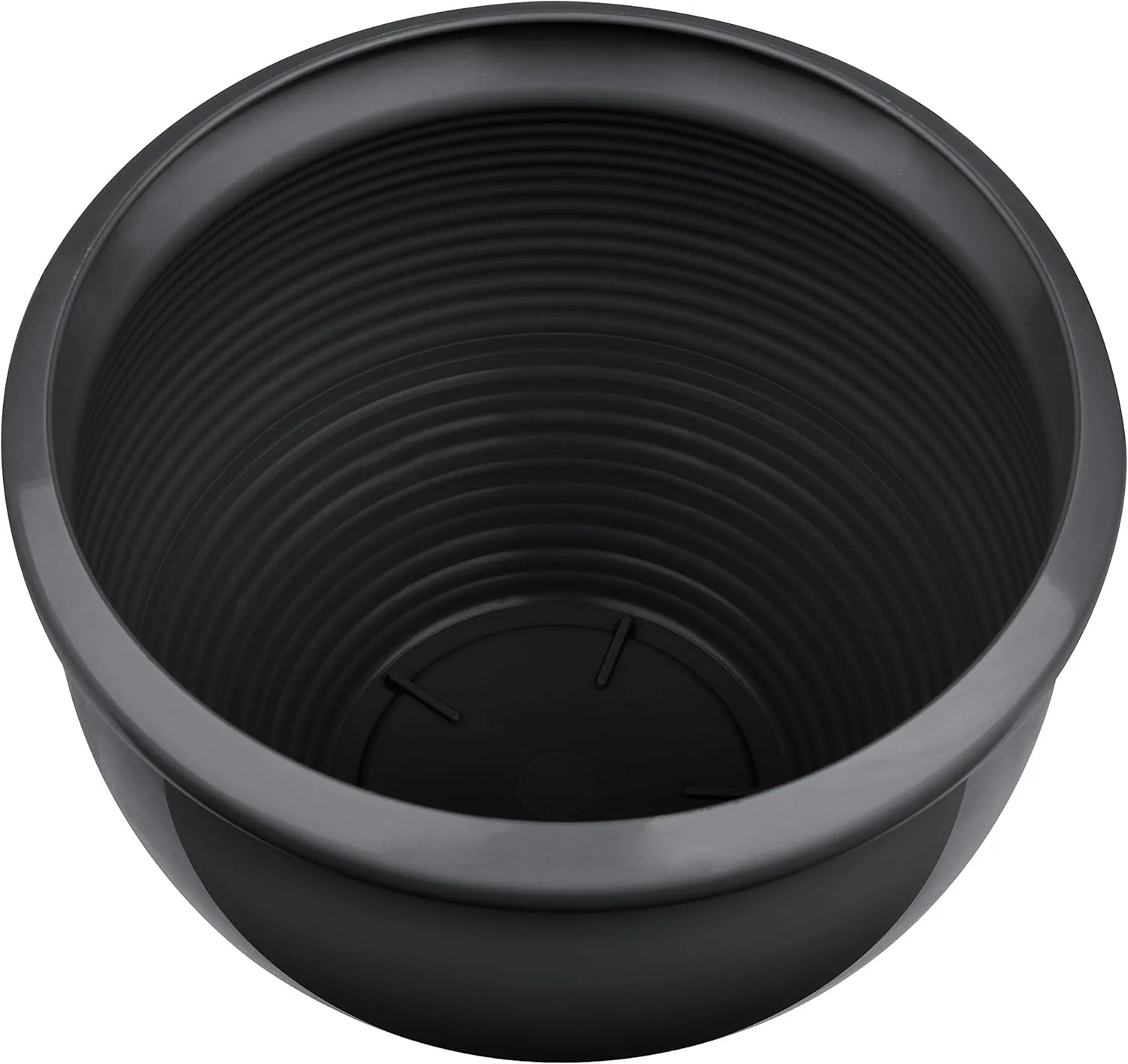 EMSA 501869 Siena NOBILE Round Planter, ø 26 x 19 cm, Anthracite