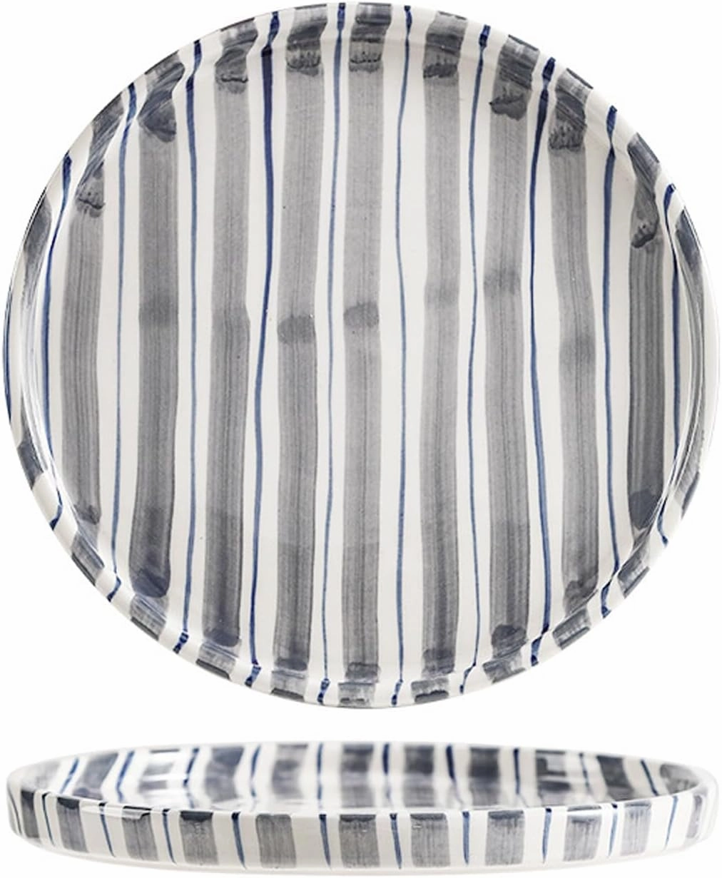 Espresso Cups Ceramic Coffee Mug Series European Striped Dot Coffee Cup And Saucer Mug Cake Plate Afternoon Tea Set Tea Cup And Saucer,D