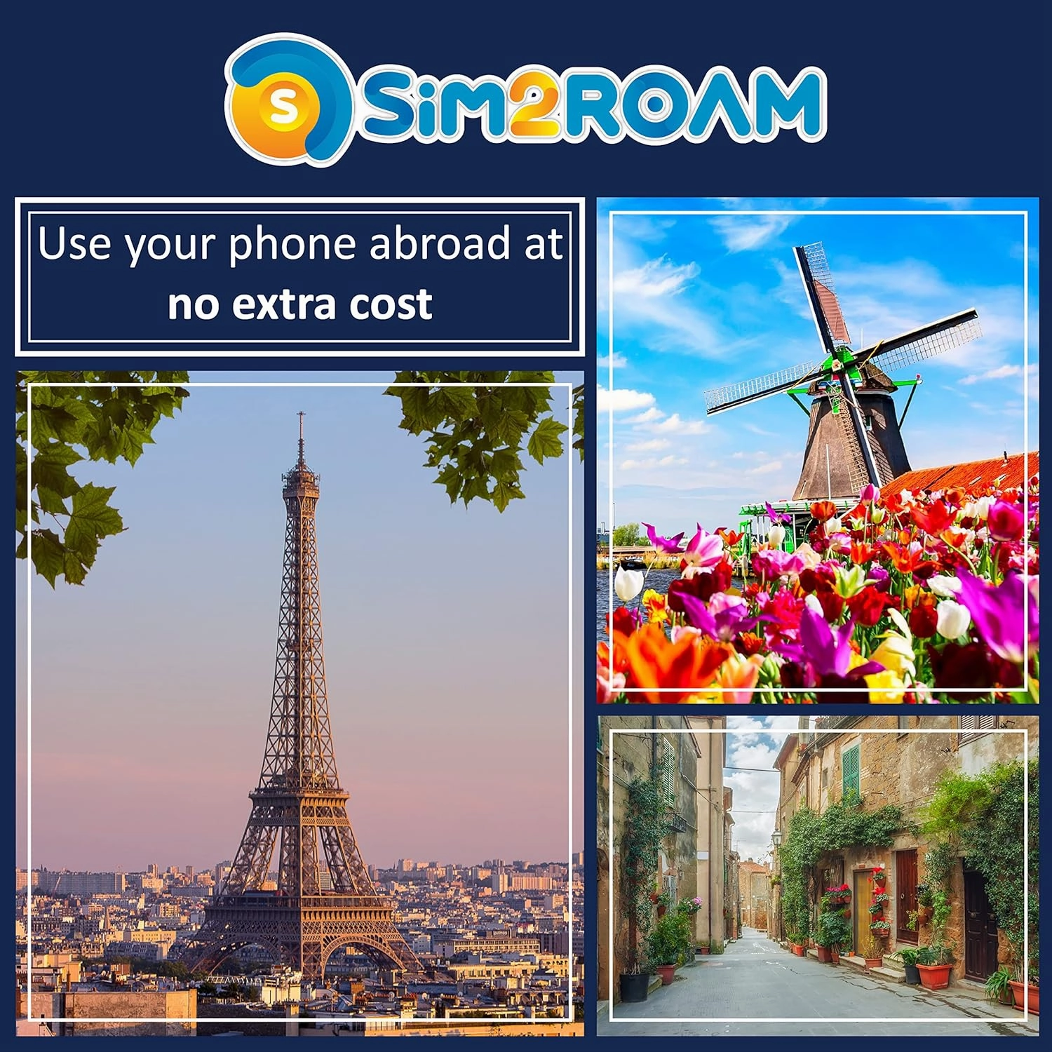 Europe Data SIM Card Prepaid 10GB 30 Days | 5G/4G/LTD High Speed Data - France, UK, Germany, Italy, Spain, Ireland, Sweden, Europe Roaming Free (10GB / 30Days)