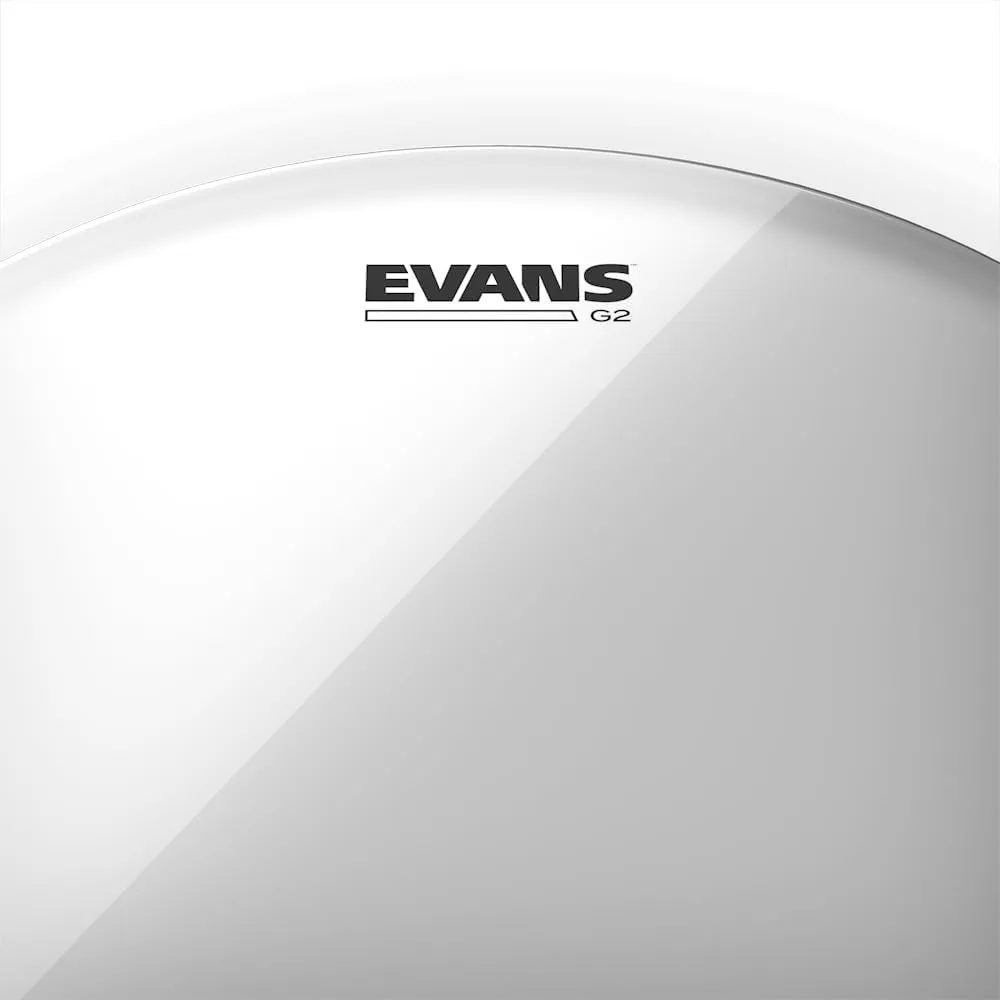 Evans Drum Heads - G2 Clear Tom Drumhead, 16 Inch
