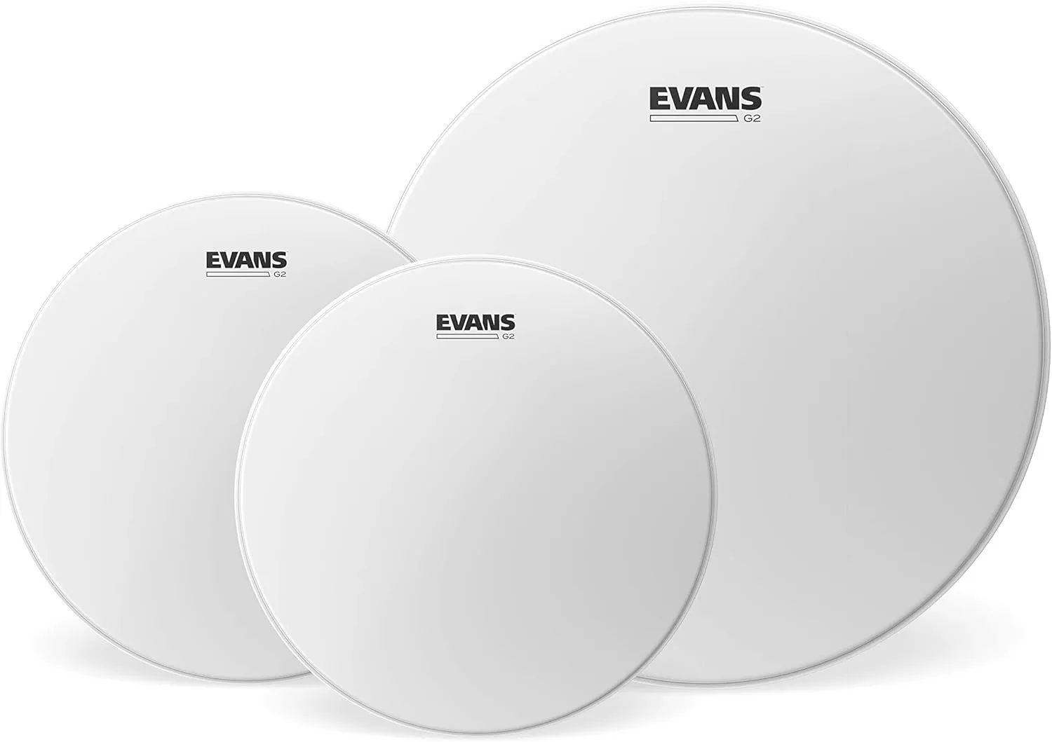 Evans Drum Heads - G2 Coated Rock Tompack (10 inch, 12 inch, 16 inch)