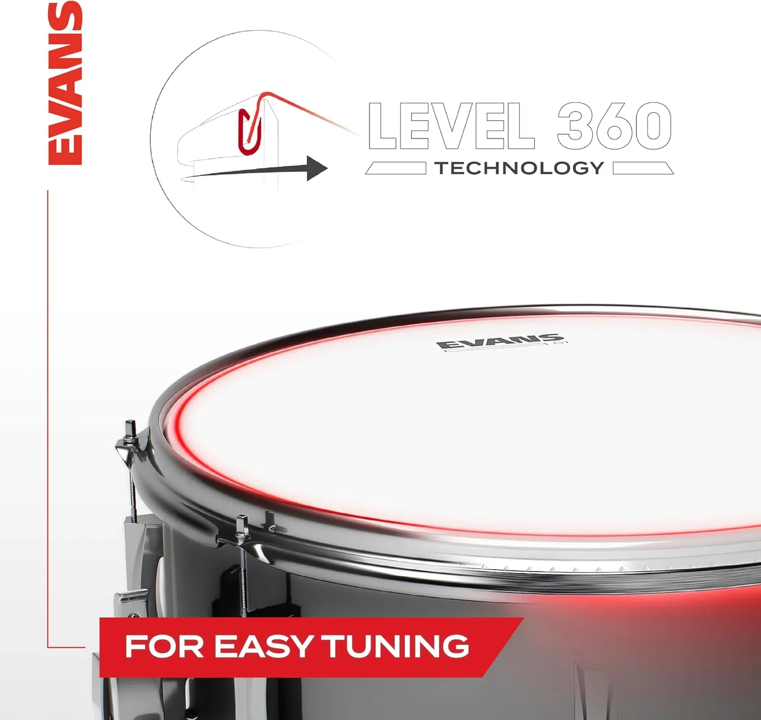 Evans Drum Heads - G2 Coated Rock Tompack (10 inch, 12 inch, 16 inch)