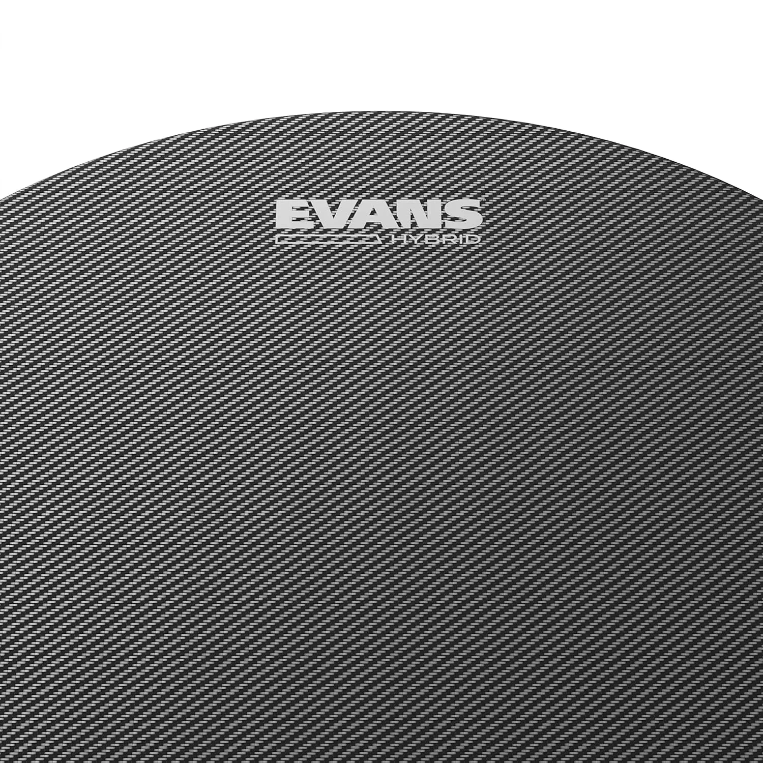 Evans Hybrid Drumhead - Hybrid Marching Snare Drum Head - For Sensitivity, Dynamic Range - Enhances Projection, Durability - Grey, 14 Inch