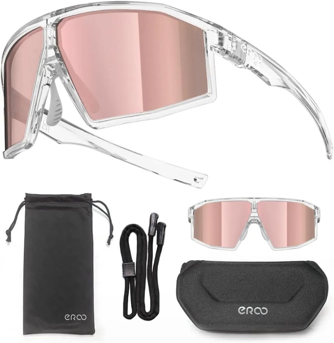 F26 trending modern stylish HD Polarized sunglasses Women Men Running Fishing Hiking golf Padel Gifts Outdoor sports
