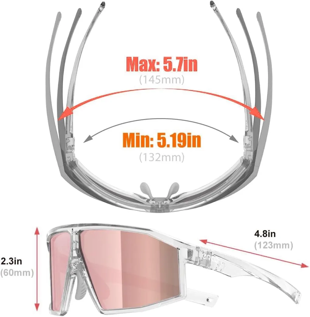 F26 trending modern stylish HD Polarized sunglasses Women Men Running Fishing Hiking golf Padel Gifts Outdoor sports