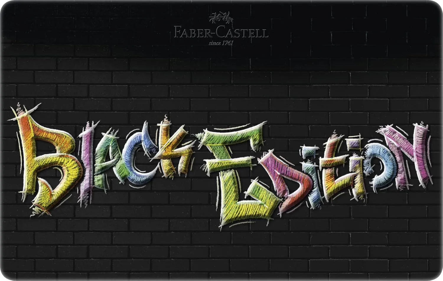 Faber Castell Colouring Pencils Black Edition, tin of 36 tin of 12