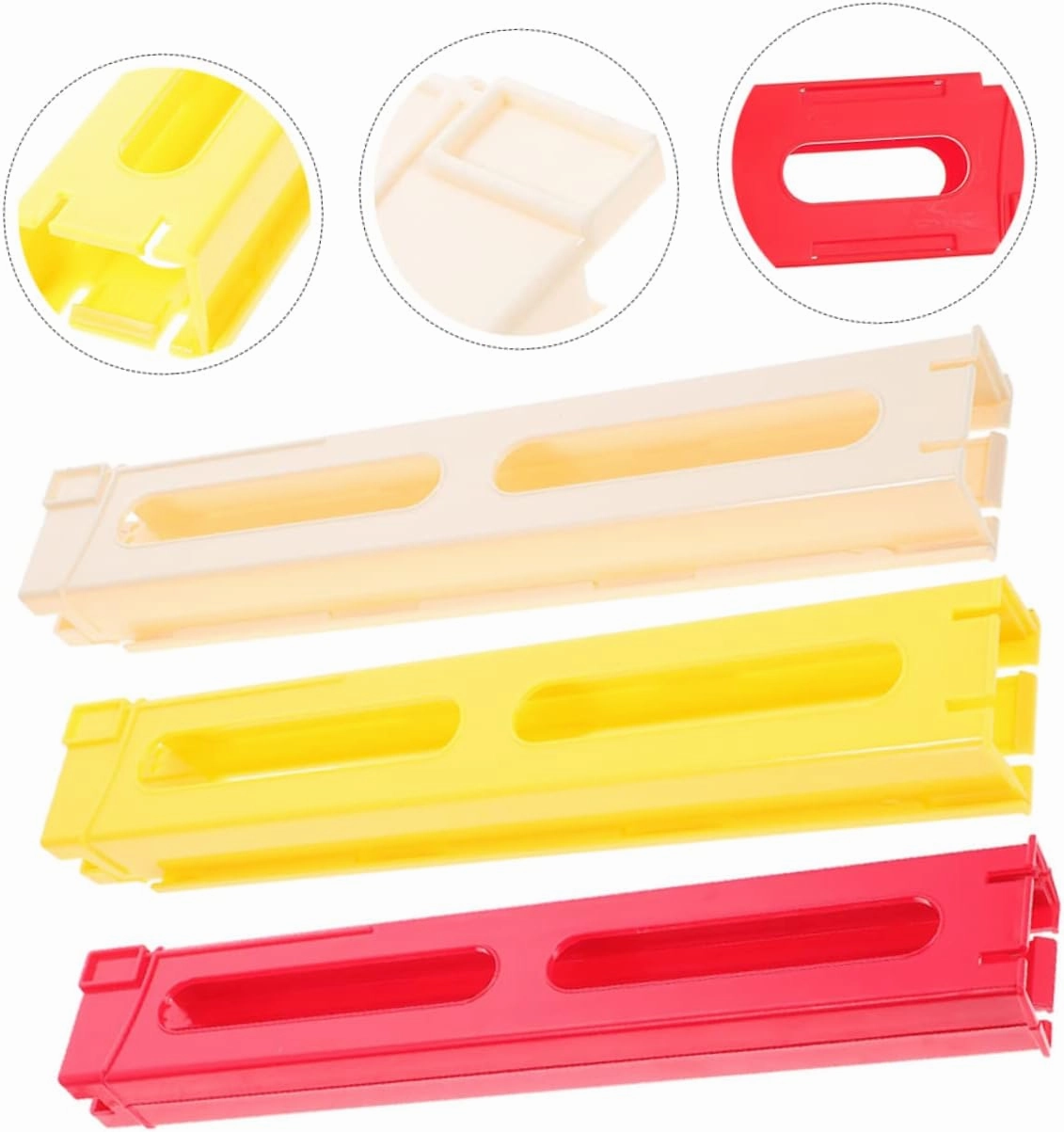 FAVOMOTO Train Accessories Set Kids Toys Train Games Dominoes Clips Random Color