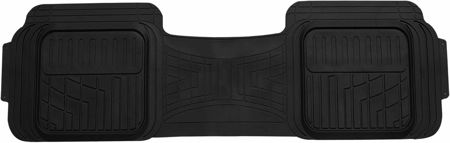 FH Group Car Floor Mats - Heavy-Duty Rubber Floor Mats for Cars, Universal Fit Full Set, Trimmable Automotive Floor Mats, Climaproof Floor Mats for Most Sedan, SUV, Truck Floor Mats Purple