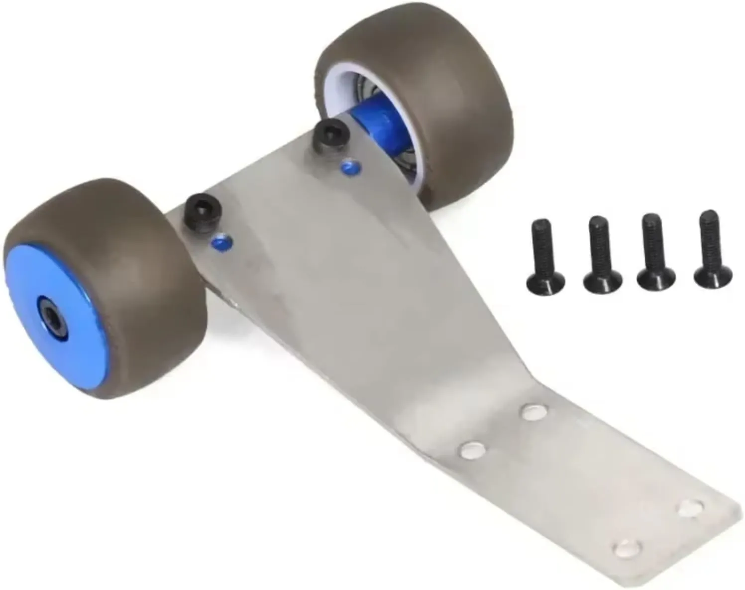 for Arrma for Granite for Typhon for Grom 1/18 Rc Car Upgrade Accessories Rc Car Stainless Steel Head Wheel Kit RC Upgrade Accessories(Blue)