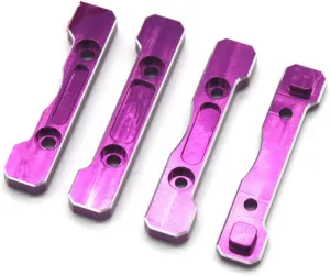 for LC for Racing PTG-2 PTG-2R 1/10 C8021 RC Tension Remote Control Car Metal Upgrade Arm Code Spare Parts RC Car DIY Parts(Purple)
