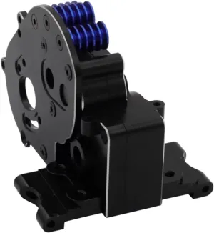 for Traxxas for Slash 2WD 1/10 for VXL for Rustler for Stampede for Bandit 1Pcs Remote Control Car Metal Gearbox Upgrade Parts Accessories RC Car DIY Parts(Black)