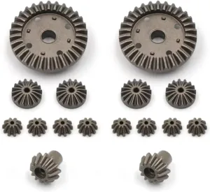 for WLtoys 12428 12423 12429 124017 124018 124016 124019144001 144010 1/12 1/14 Metal Upgrade Differential Gear RC Car Parts Replacement RC Car DIY Parts