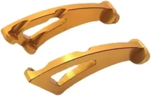 for WLtoys 184011 A949 A959 A969 A979 Metal Tail Fixing Bracket RC Car Spare Parts Parts and Accessories Upgrade and Replacement RC Car DIY Parts(Yellow)