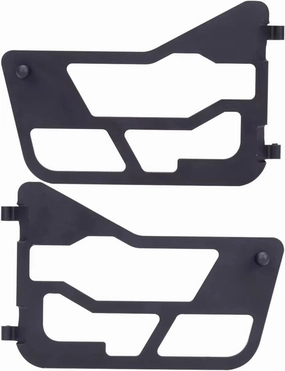 for Axial for SCX10 III CJ-7 AXI03008 1/10 RC Car Crawler Aluminum Half Doors Tube Rail Door Simulate DIY Decoration RC Car DIY Parts