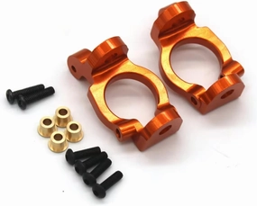 for ZD for Racing DBX-10 10427S 9106S 1:10 C for Seat 7187 RC Remote Control Car for Desert Off-Road Vehicle Metal Upgrade Accessories RC Car DIY Parts(Orange)