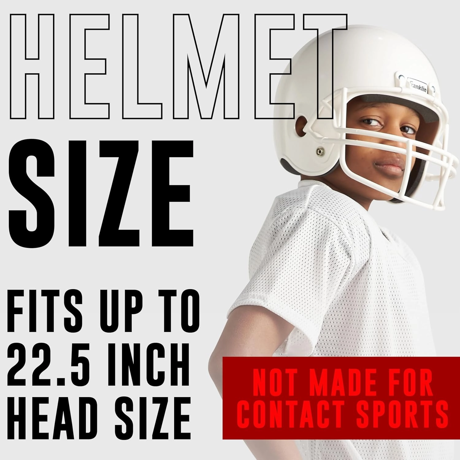 Franklin Sports NFL Youth Football Uniform Set for Boys & Girls - Includes Helmet, Jersey & Pants with Chinstrap   Numbers