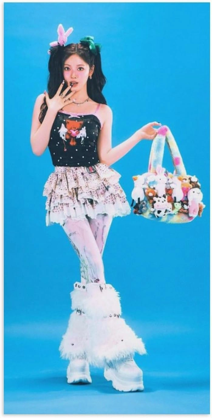 Fxaiui A-ESPA Idol Posters Wall Tapestry Decorative Canvas Merch Use for Party Bedroom Living Room＆Dorm 24x48inch(60x120cm)