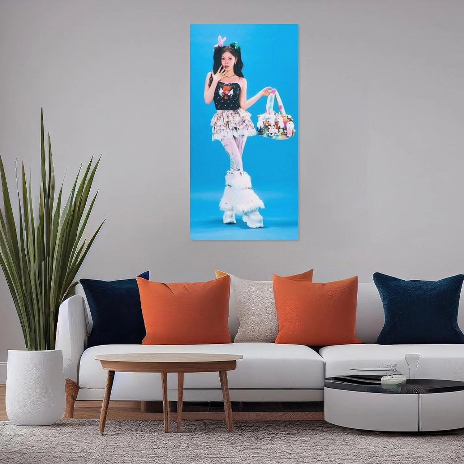 Fxaiui A-ESPA Idol Posters Wall Tapestry Decorative Canvas Merch Use for Party Bedroom Living Room＆Dorm 24x48inch(60x120cm)
