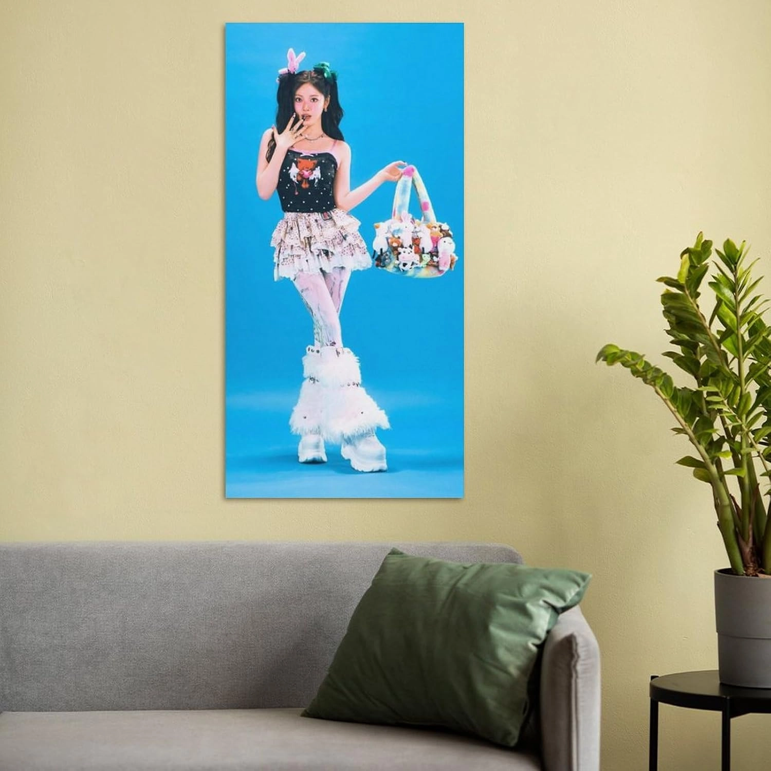 Fxaiui A-ESPA Idol Posters Wall Tapestry Decorative Canvas Merch Use for Party Bedroom Living Room＆Dorm 24x48inch(60x120cm)