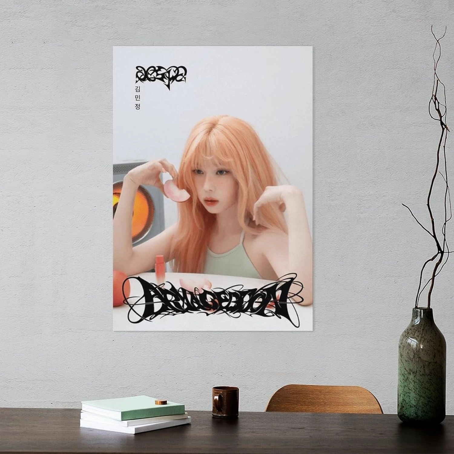 Fxaiui A-ESPA Idol Posters Wall Tapestry Decorative Canvas Merch Use for Party Bedroom Living Room＆Dorm 28x40inch(70x100cm)