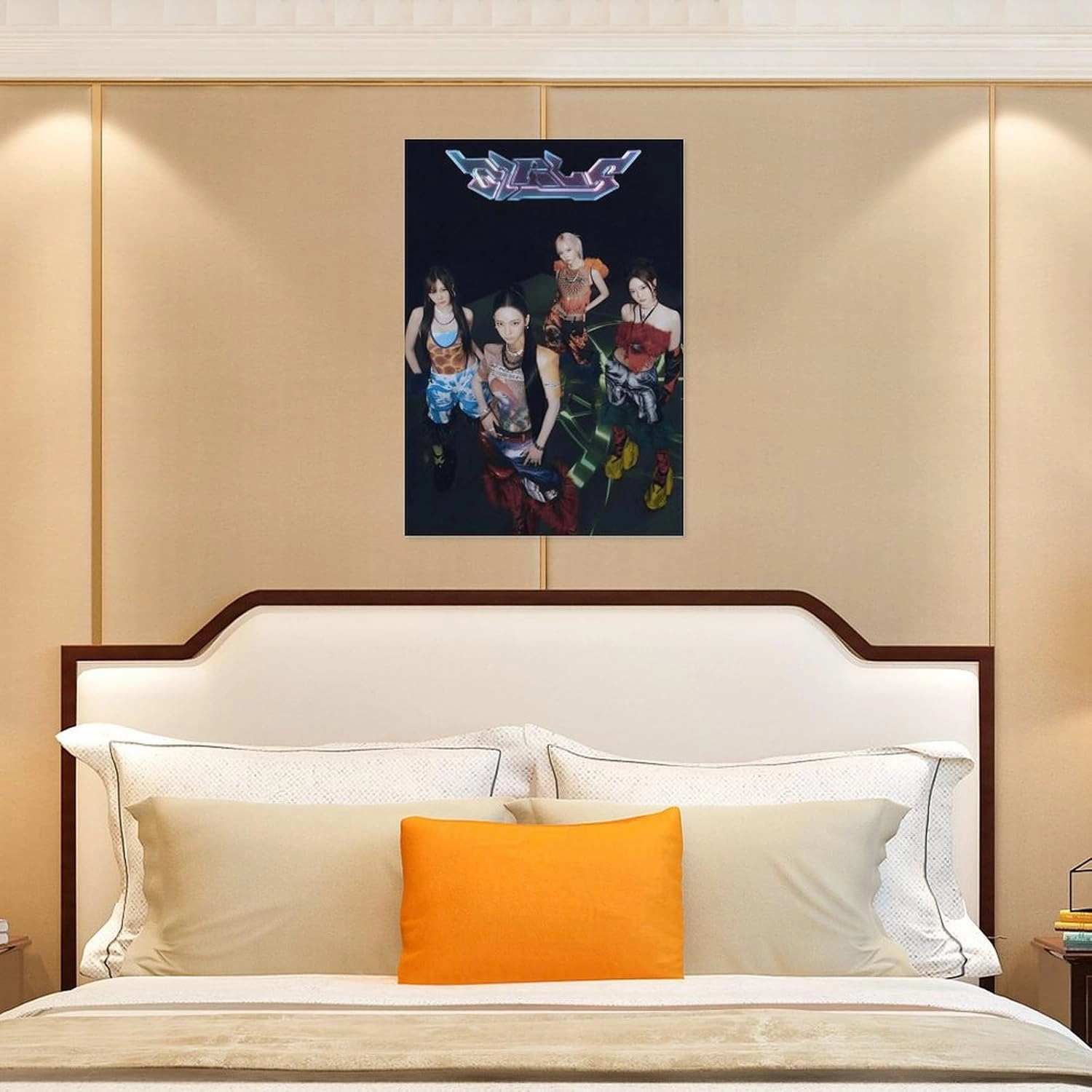Fxaiui A-ESPA Idol Posters Wall Tapestry Decorative Canvas Merch Use for Party Bedroom Living Room＆Dorm 28x40inch(70x100cm)