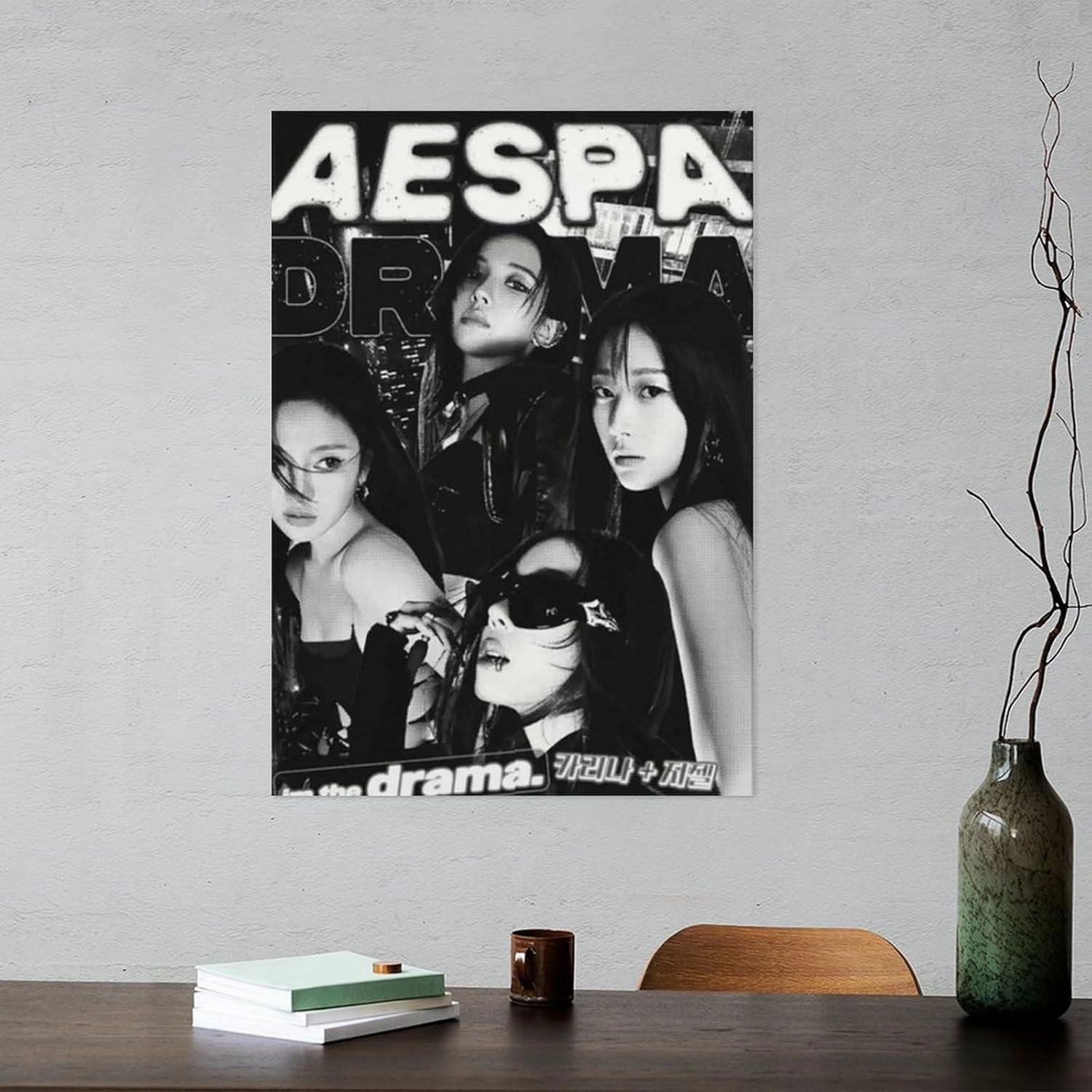 Fxaiui A-ESPA Idol Posters Wall Tapestry Decorative Canvas Merch Use for Party Bedroom Living Room＆Dorm 28x40inch(70x100cm)