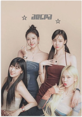 Fxaiui A-ESPA Idol Posters Wall Tapestry Decorative Canvas Merch Use for Party Bedroom Living Room＆Dorm 28x40inch(70x100cm)