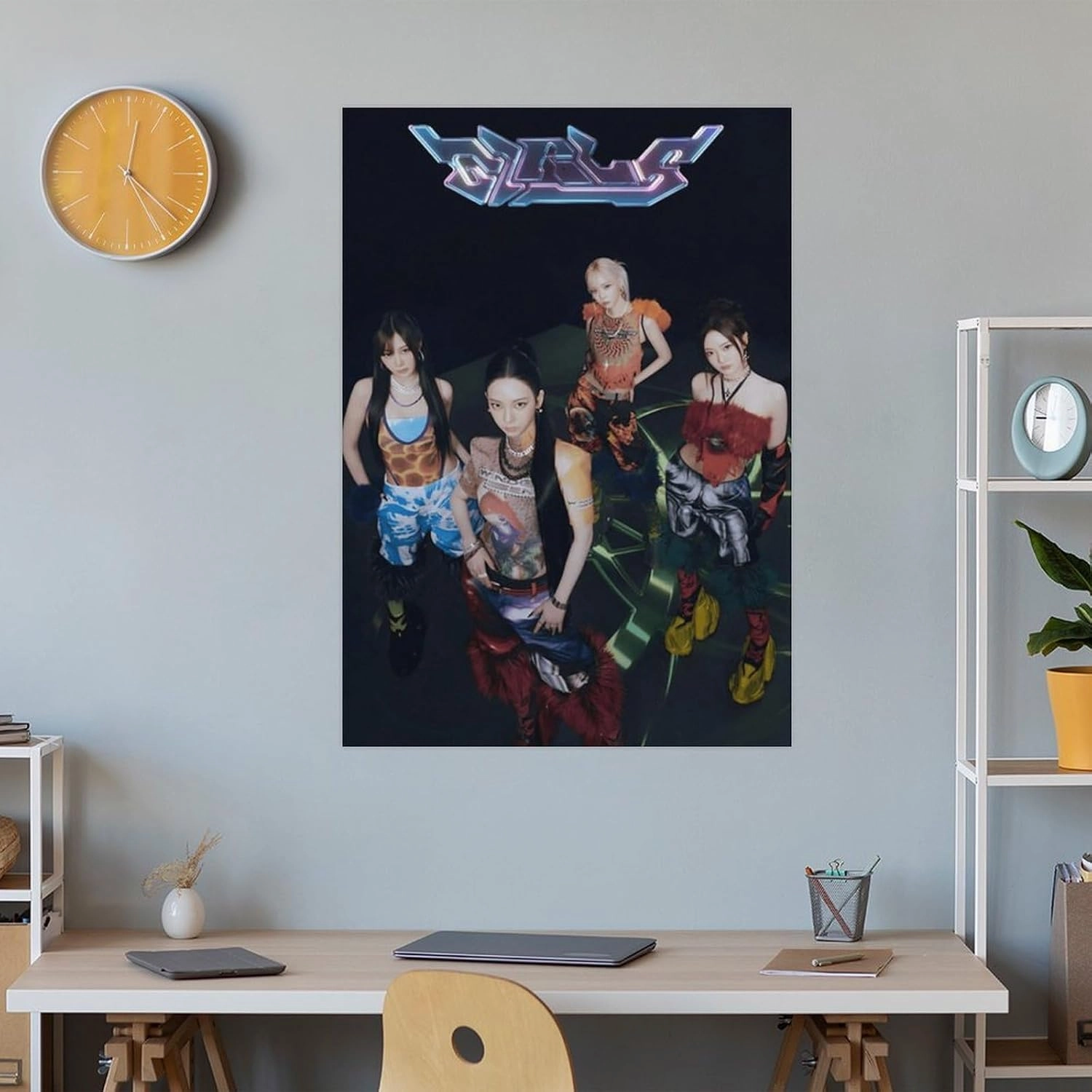 Fxaiui A-ESPA Idol Posters Wall Tapestry Decorative Canvas Merch Use for Party Bedroom Living Room＆Dorm 28x40inch(70x100cm)