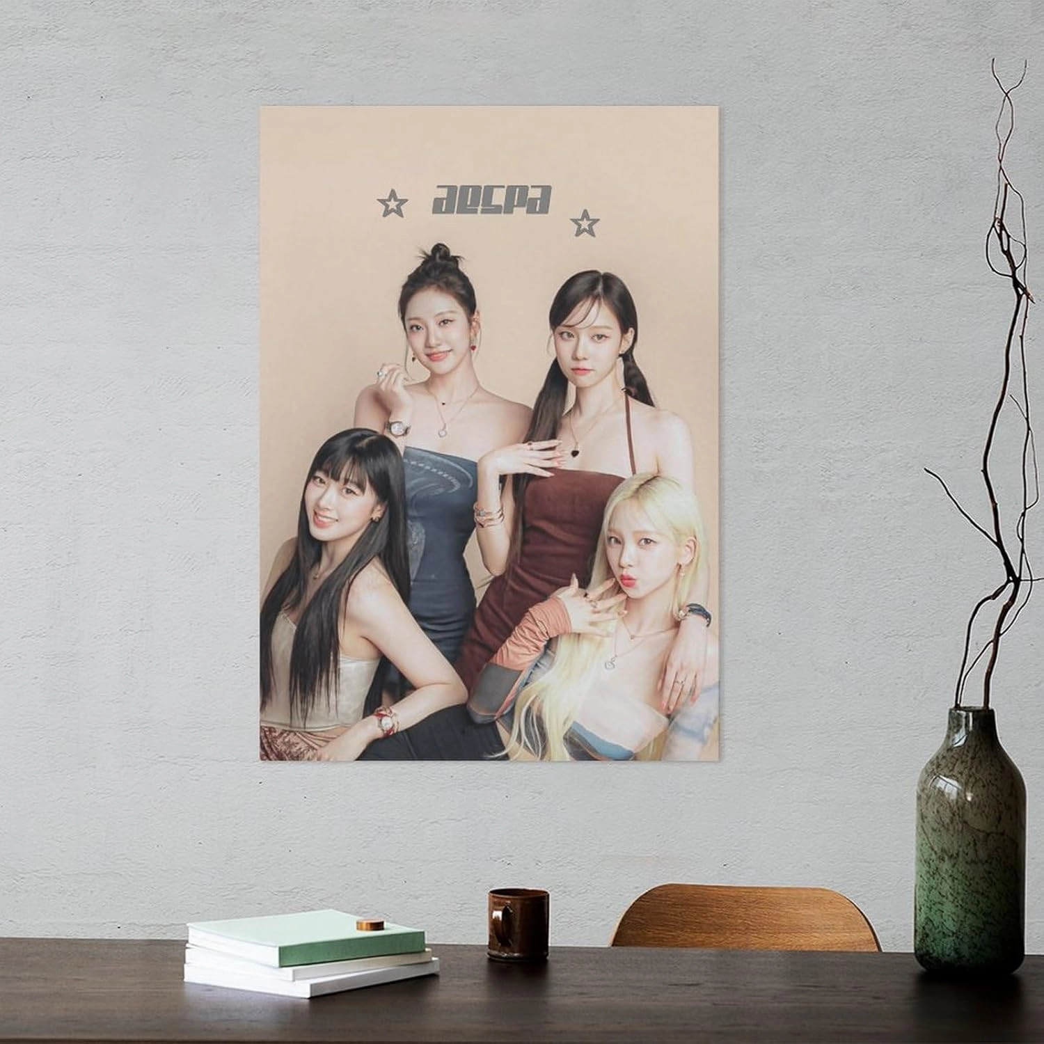 Fxaiui A-ESPA Idol Posters Wall Tapestry Decorative Canvas Merch Use for Party Bedroom Living Room＆Dorm 28x40inch(70x100cm)