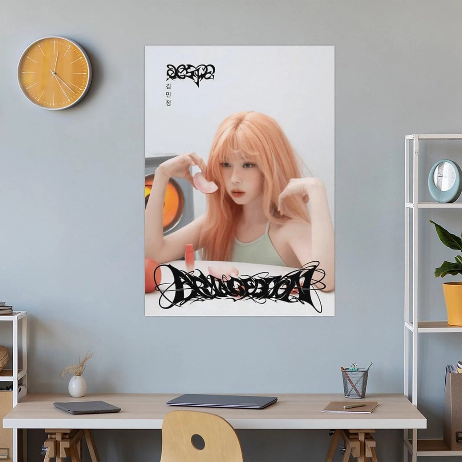 Fxaiui A-ESPA Idol Posters Wall Tapestry Decorative Canvas Merch Use for Party Bedroom Living Room＆Dorm 28x40inch(70x100cm)