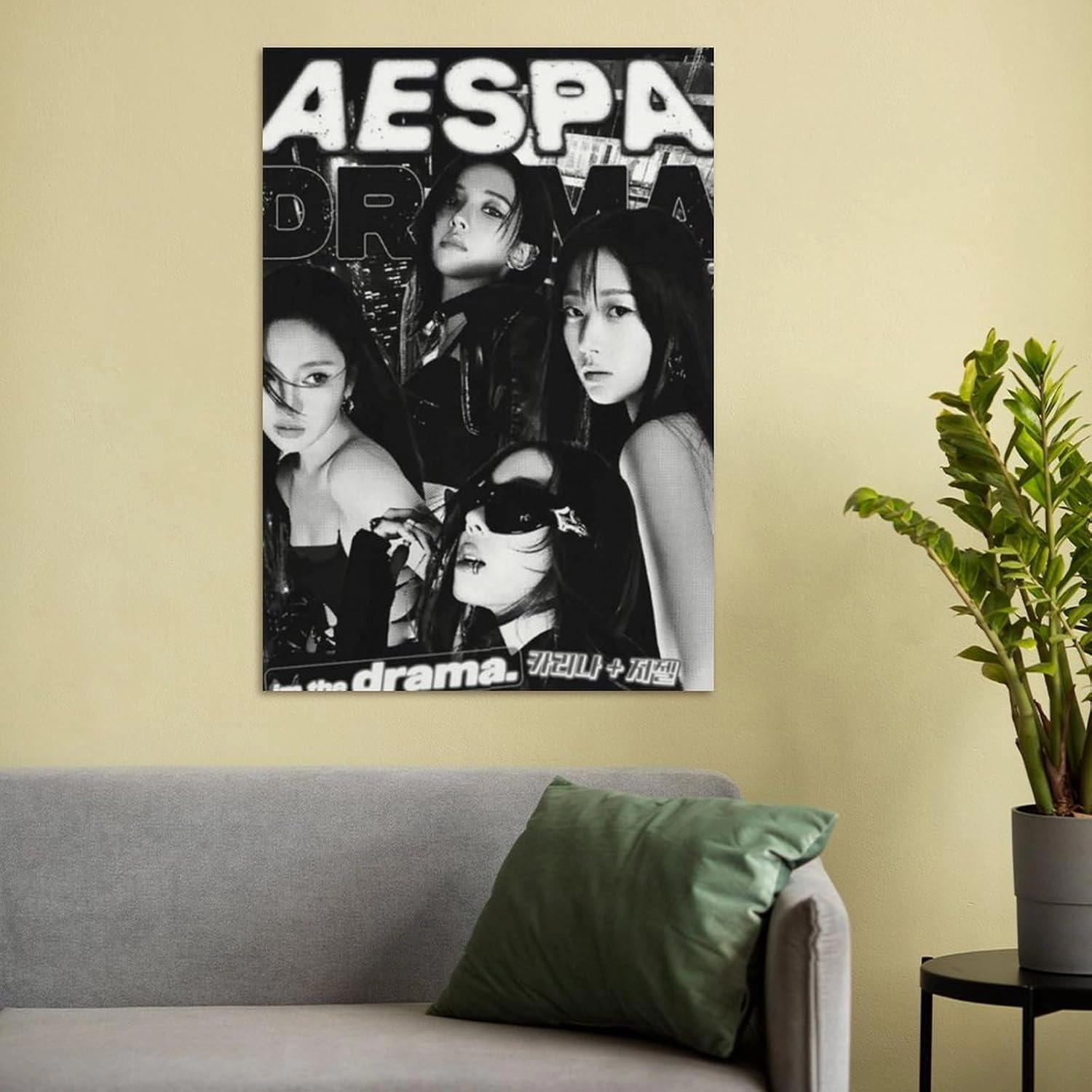 Fxaiui A-ESPA Idol Posters Wall Tapestry Decorative Canvas Merch Use for Party Bedroom Living Room＆Dorm 28x40inch(70x100cm)