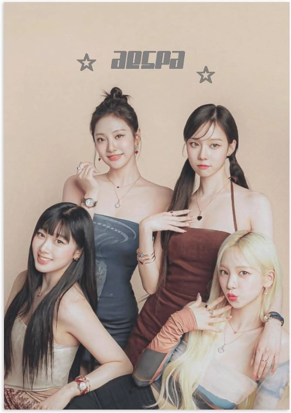 Fxaiui A-ESPA Idol Posters Wall Tapestry Decorative Canvas Merch Use for Party Bedroom Living Room＆Dorm 28x40inch(70x100cm)
