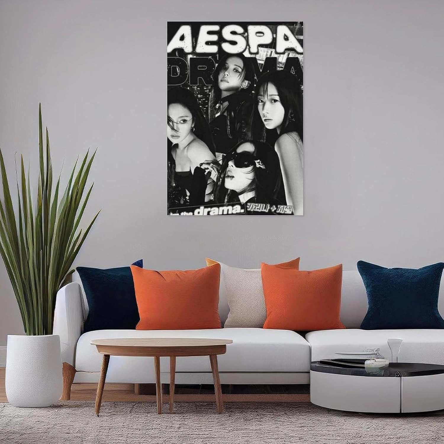 Fxaiui A-ESPA Idol Posters Wall Tapestry Decorative Canvas Merch Use for Party Bedroom Living Room＆Dorm 28x40inch(70x100cm)
