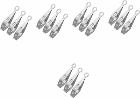 GALPADA 5sets Convenient Pig Hair Tweezers Fish Bone Tweezers Set Multi-use Kitchen Tool Smooth Finish 3pcs*5