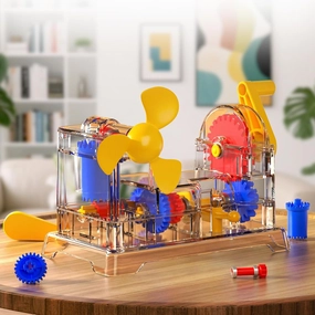 Gearbox Engine Toys for Boys & Girls Age 6-7, Building Toys for Kids 6  Year Old, Stem Educational Toy for Boy & Girl Birthday Gifts