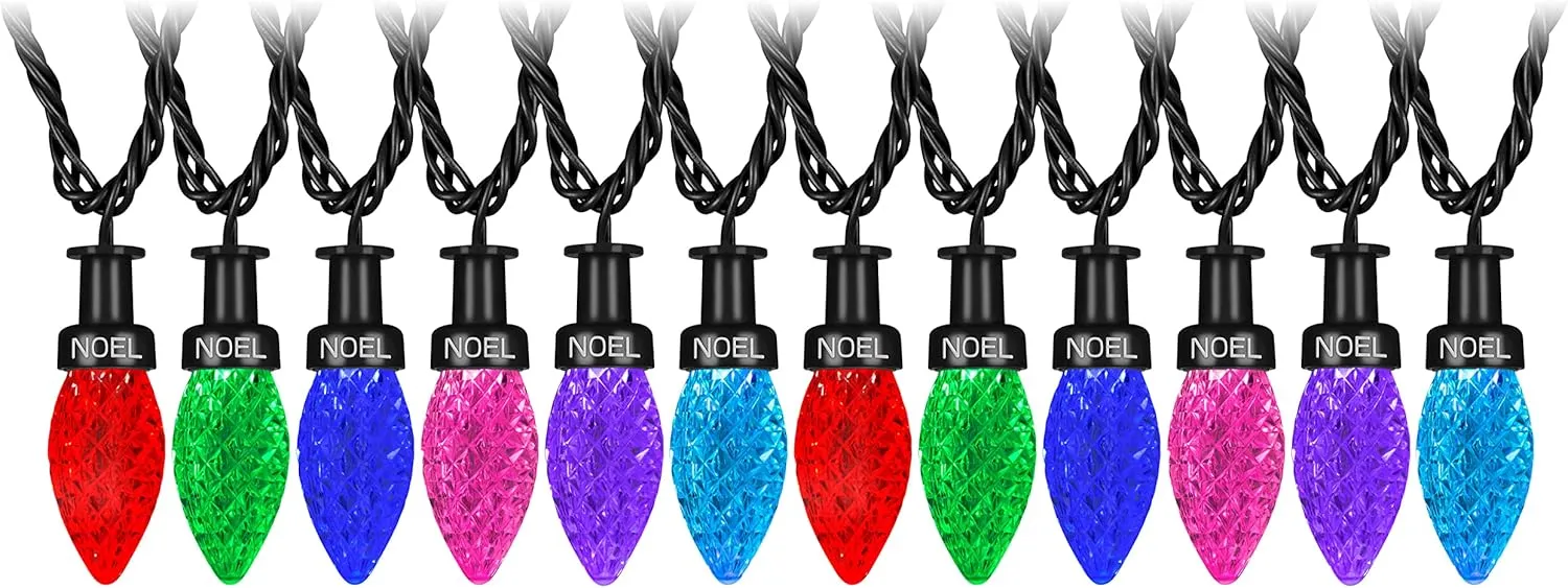 Gemmy Christmas ColorMotion Deluxe Multicolor C9 Light String - S/24
